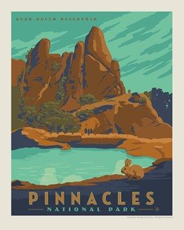 Pinnacles 8" x10" Print