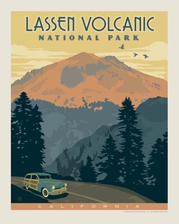 Lassen Volcanic Print | 8" x10" Print