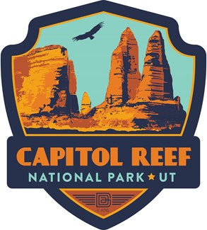 Capitol Reef Emblem Sticker