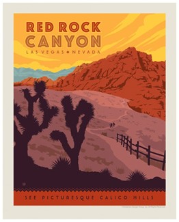 Red Rock Canyon Print | Made in the USA