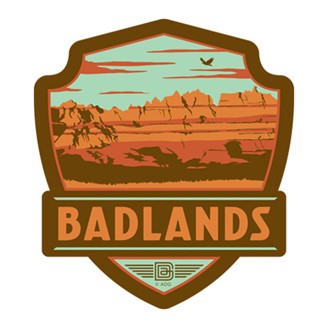 Badlands Emblem Magnet | Made in the USA