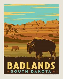 Badlands, SD Print | American made print