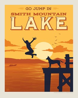 SML Go Jump in a Lake! Print | American made print