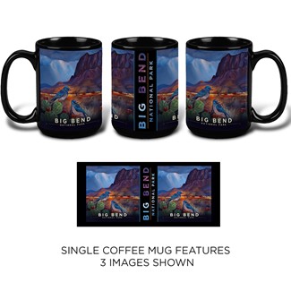 Big Bend NP Desert Perch Mug | National Park themed mugs