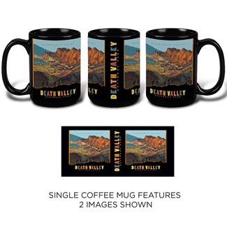 Death Valley Zabriskie Point Mug | Tourist Courts