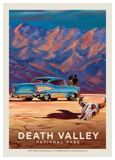 Death Valley Living It Up Single Magnet | USA Made