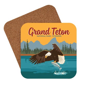 Grand Teton Eagle & Salmon | USA Made
