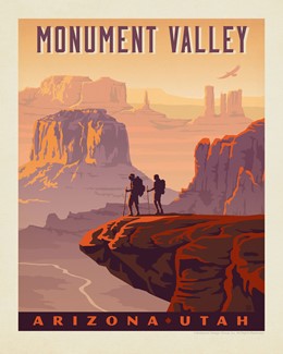 Monument Valley AZ/UT Print | 8" x 10" Print