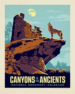 Canyons of the Ancients 8" x 10" Print