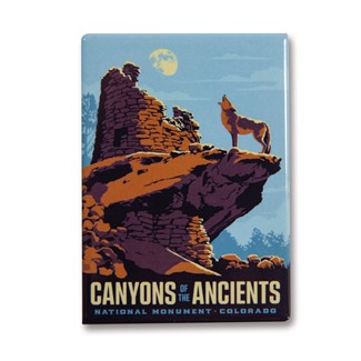 Canyons of the Ancients Magnet | Made in the USA