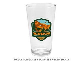 Zion Emblem Pub Glass (US) | Pub Glass