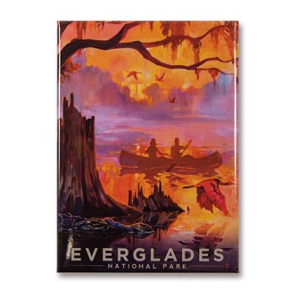 Everglades Silent Splendor Magnet | Metal Magnet