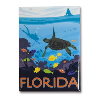 FL Sea Turtle Magnet