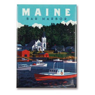 ME Bar Harbor Magnet