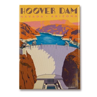 Hoover Dam Magnet | Metal Magnet