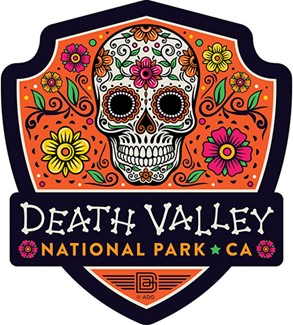 Death Valley Skull Emblem Magnet | Vinyl Magnet