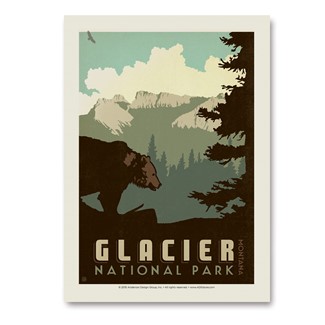 Glacier | Vertical Sticker