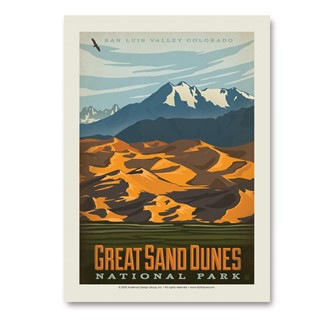 Great Sand Dunes | Vertical Sticker