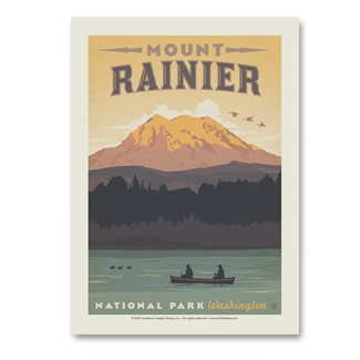 Mount Rainier | Vertical Sticker
