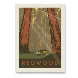 Redwood | Vertical Sticker