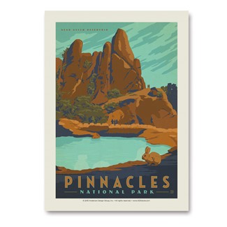 Pinnacles | Vertical Sticker