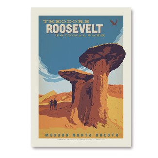 Theodore Roosevelt | Vertical Sticker
