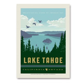 Lake Tahoe | Vertical Sticker
