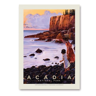 Acadia NP Otter Cliffs | Vertical Sticker
