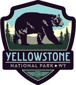 Yellowstone Bear Emblem Sticker | American Made