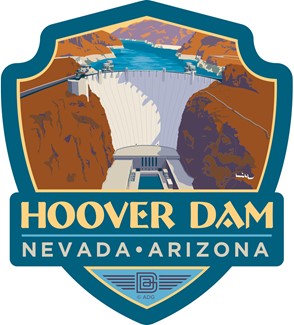 Hoover Dam Emblem Sticker | American Made