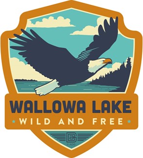Wallowa Lake Emblem Sticker | American Made
