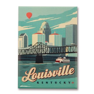 Lousiville, KY Magnet | Made in the USA