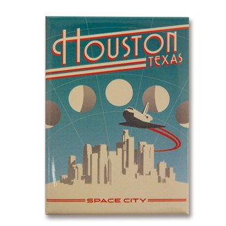 Houston Space City Magnet