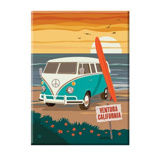 Ventura, CA Locals Only Magnet | Made in the USA