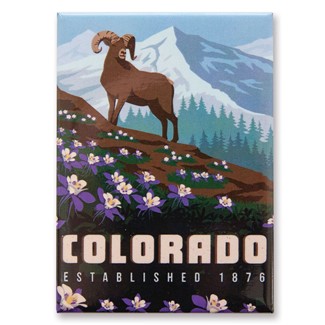 Columbine CO Magnet | Metal Magnet