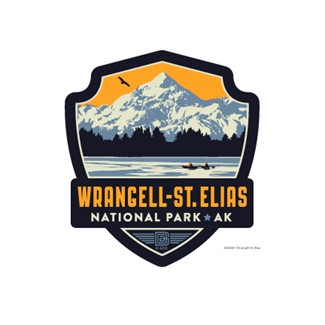 Wrangell-St. Elias Emblem Sticker | Emblem Sticker