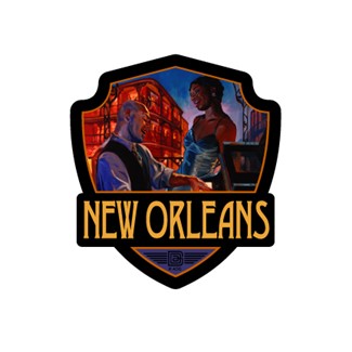 New Orleans Jazz Emblem Sticker