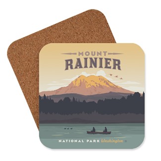 Mt. Rainier Coaster | American Made Coaster