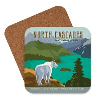 North Cascades Coaster | American Made Coaster