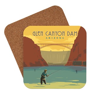 Glen Canyon Dam, AZ Coaster | American Made Coaster