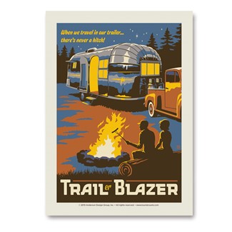 Trailer Blazer Vert Sticker | Vertical Sticker