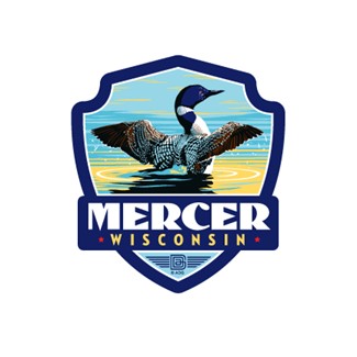 WI Mercer Loons Emblem Sticker | Emblem Sticker
