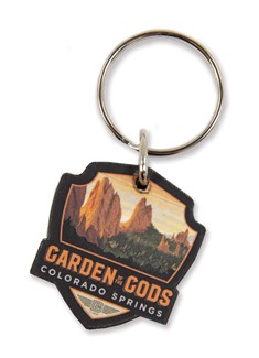 Garden of the Gods, CO Wooden Key Ring | American Made