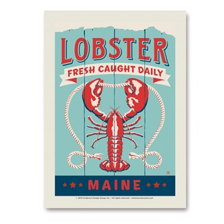 Lobster Maine Event Vert Sticker | Vertical Sticker