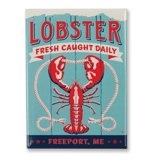 ME Lobster Freeport Magnet