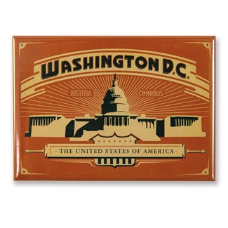 Washington, DC Red Capital Magnet