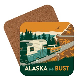 AK Camper Coaster | American made coaster