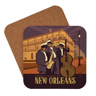 New Orleans French Quarter Coaster | American made coaster