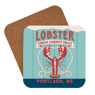 ME Lobster Portland Coaster | American made coaster