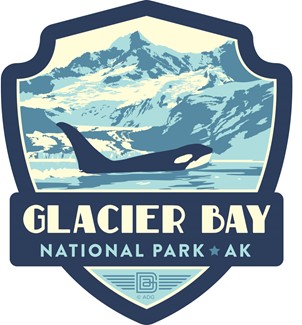 Glacier Bay Emblem Sticker | American Made